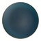 Navy with Gold Rim Organic Round Disposable Plastic Dinner Plates - 10.25" (120 Plates)
